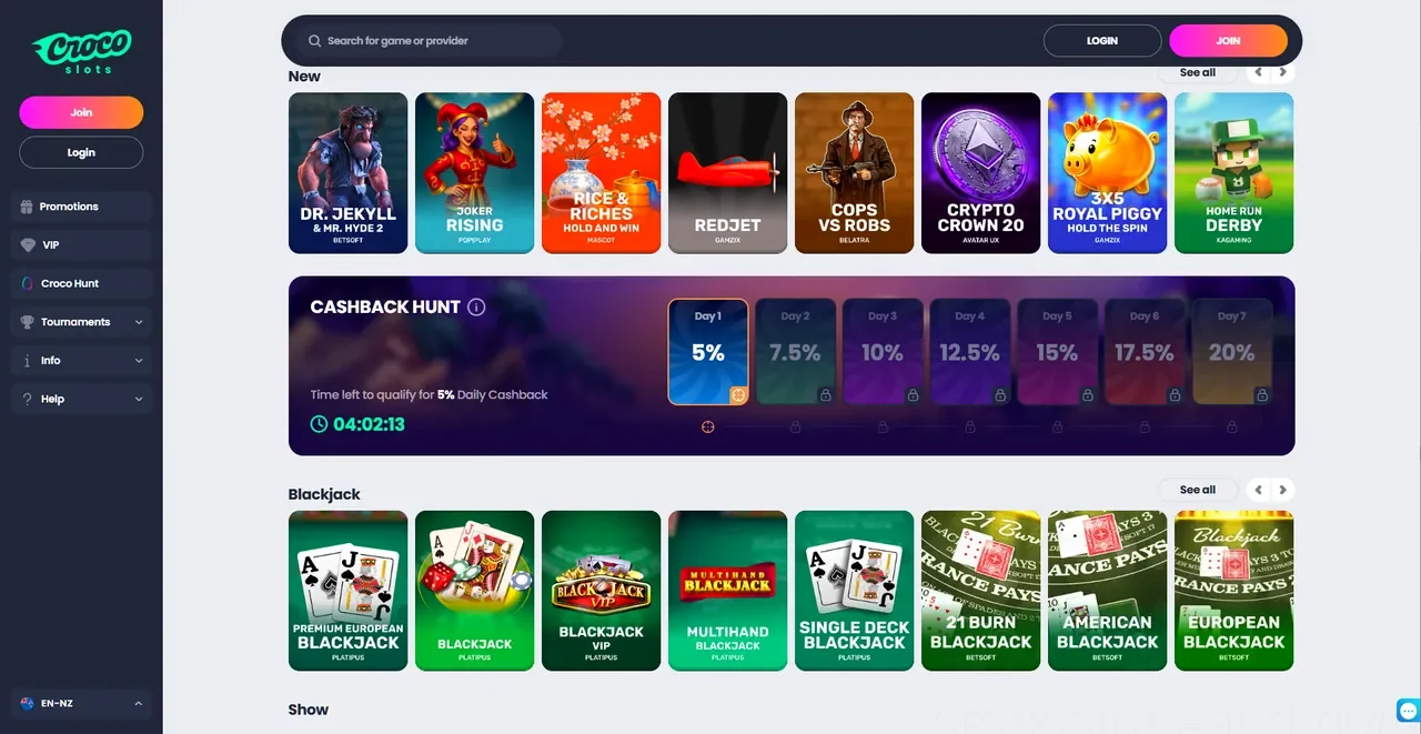 Crocoslots Casino Casino